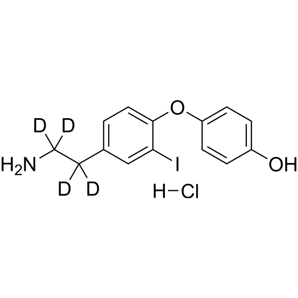 3-Iodothyronamine-d4 hydrochloride 884320-54-1